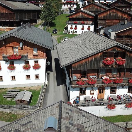 Weberstube Weberhaus Zollhaus Zollstoeckl Daire Obertilliach Dış mekan fotoğraf