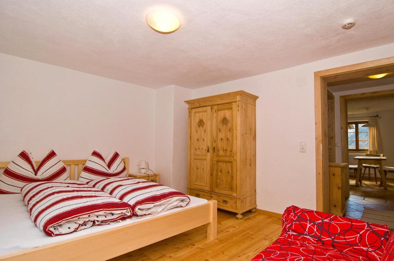 Weberstube Weberhaus Zollhaus Zollstoeckl Daire Obertilliach Dış mekan fotoğraf