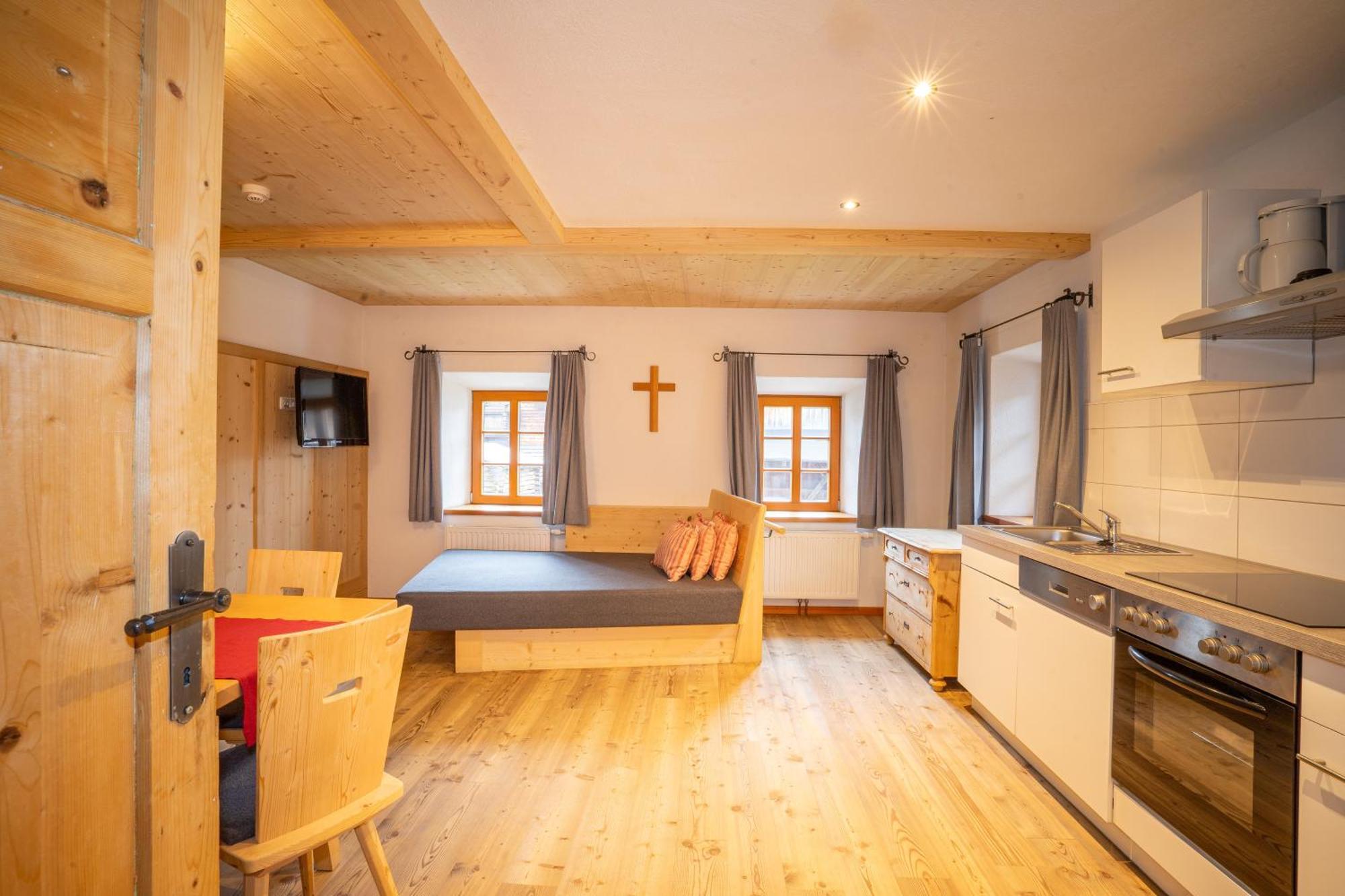 Weberstube Weberhaus Zollhaus Zollstoeckl Daire Obertilliach Dış mekan fotoğraf